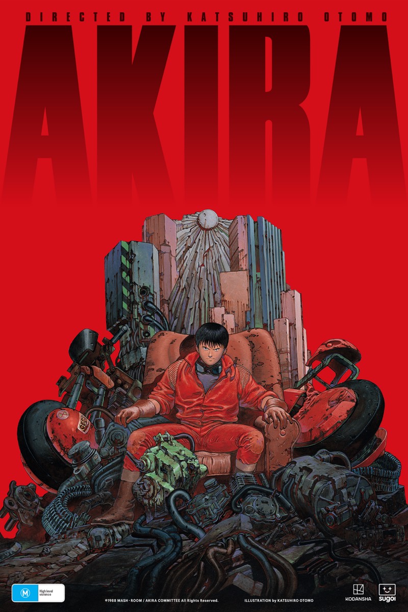 AKIRA — original 1988 anime film key art
